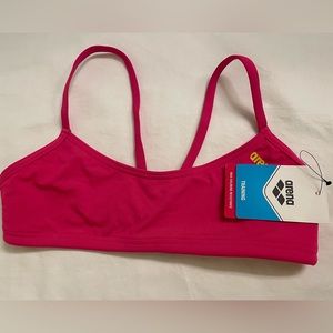ARENA hot pink bikini top